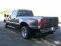 2007 Dark Shadow Grey Metallic Ford F350 Super Duty Lariat Crew Cab 4x4 Dually  photo #4