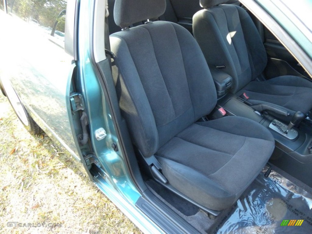 2002 Altima 3.5 SE - Seascape Light Blue / Charcoal Black photo #9