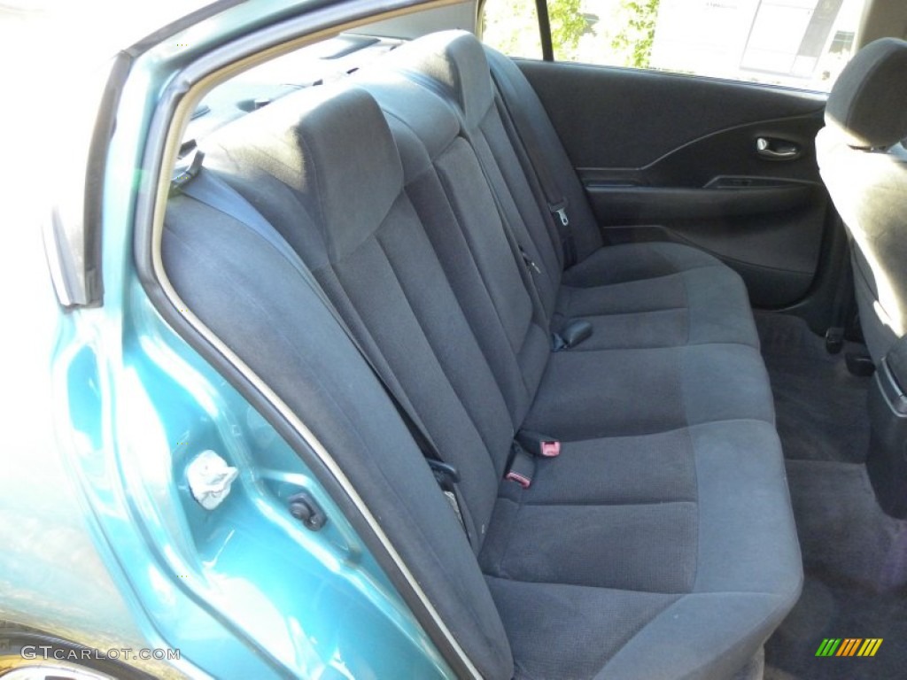 2002 Altima 3.5 SE - Seascape Light Blue / Charcoal Black photo #12