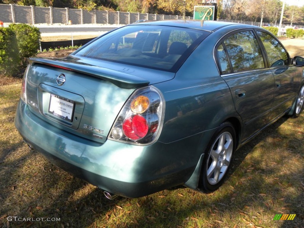 2002 Altima 3.5 SE - Seascape Light Blue / Charcoal Black photo #14