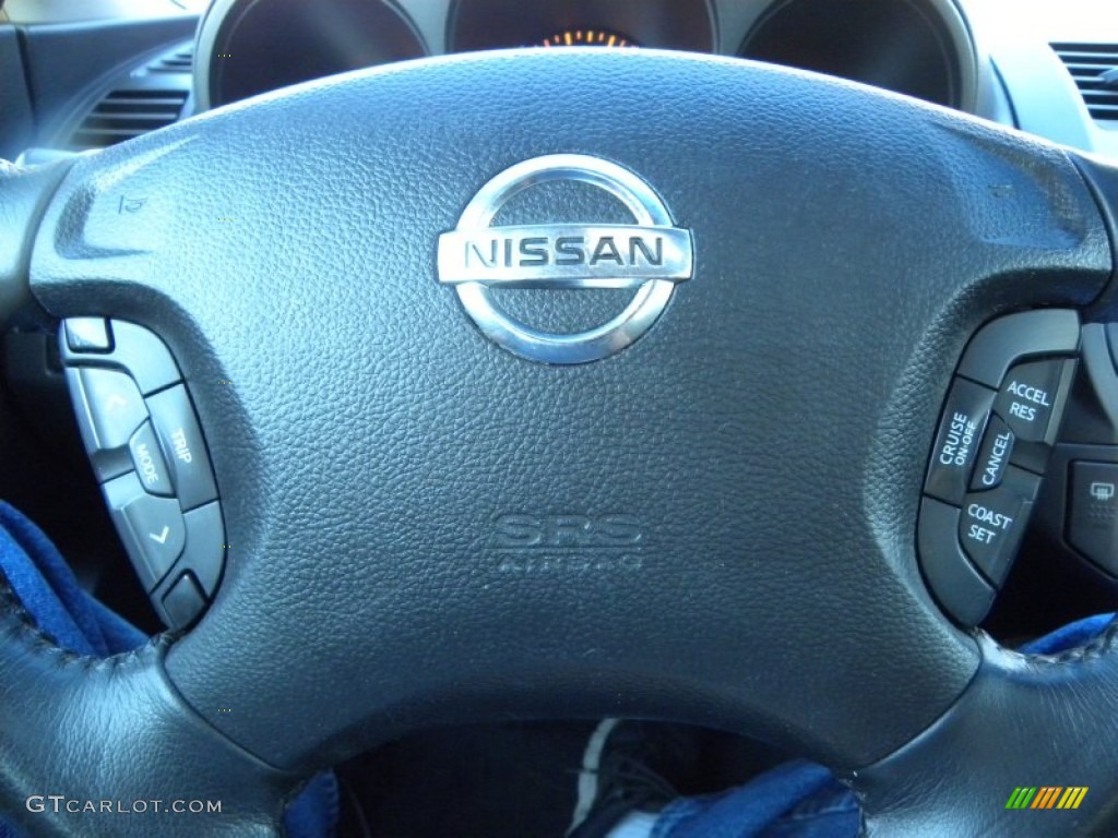 2002 Altima 3.5 SE - Seascape Light Blue / Charcoal Black photo #22