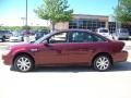 Merlot Metallic - Taurus SEL AWD Photo No. 5
