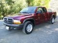 Dark Garnet Red Pearl - Dakota SXT Club Cab Photo No. 5