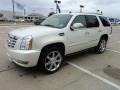 White Diamond Tricoat 2012 Cadillac Escalade Luxury Exterior