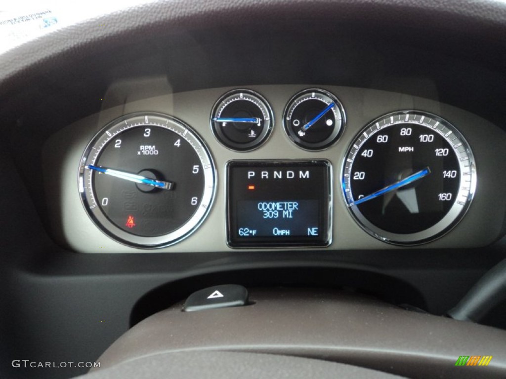 2012 Cadillac Escalade Luxury Gauges Photo #58186365