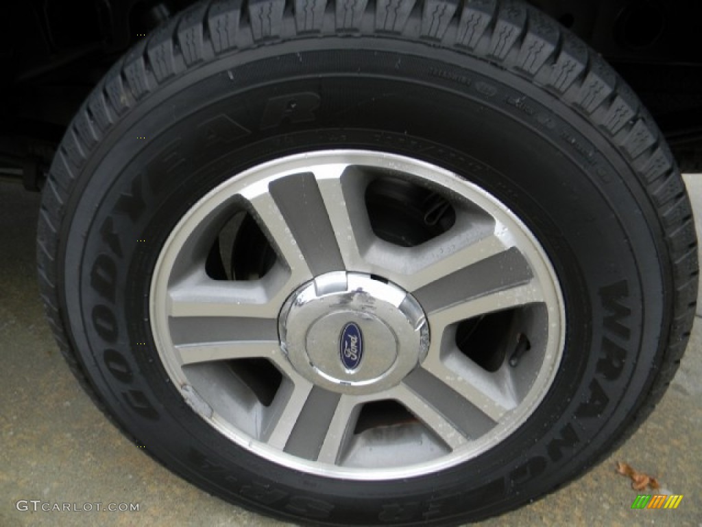 2006 F150 XLT SuperCrew - Oxford White / Medium/Dark Flint photo #6