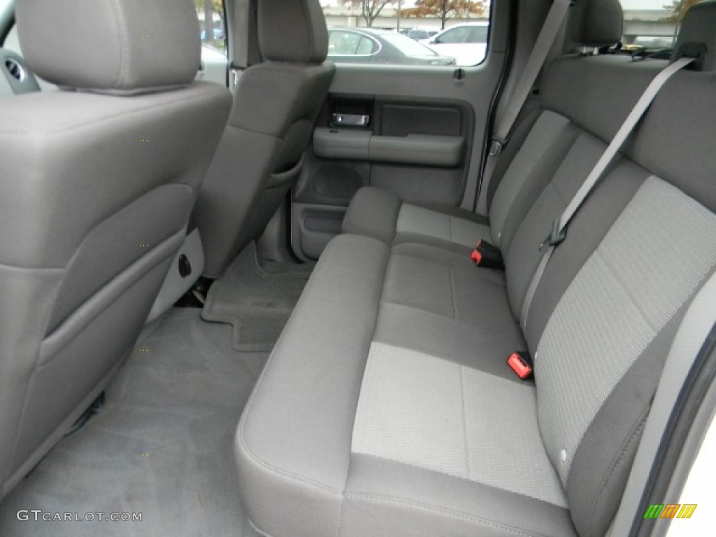 2006 F150 XLT SuperCrew - Oxford White / Medium/Dark Flint photo #7