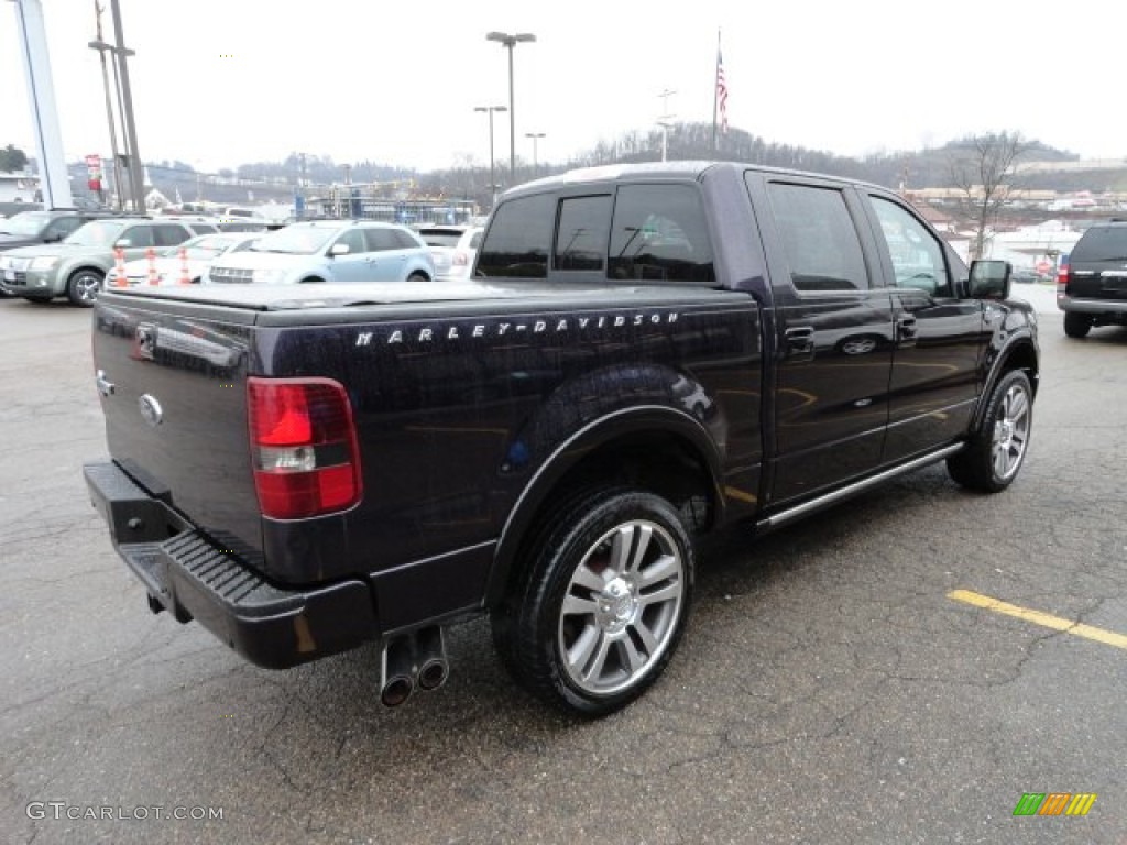 Dark Amethyst 2007 Ford F150 Harley-Davidson SuperCrew 4x4 Exterior Photo #58187491