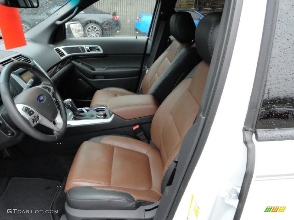 Pecan/Charcoal Interior 2011 Ford Explorer Limited 4WD Photo #58187713