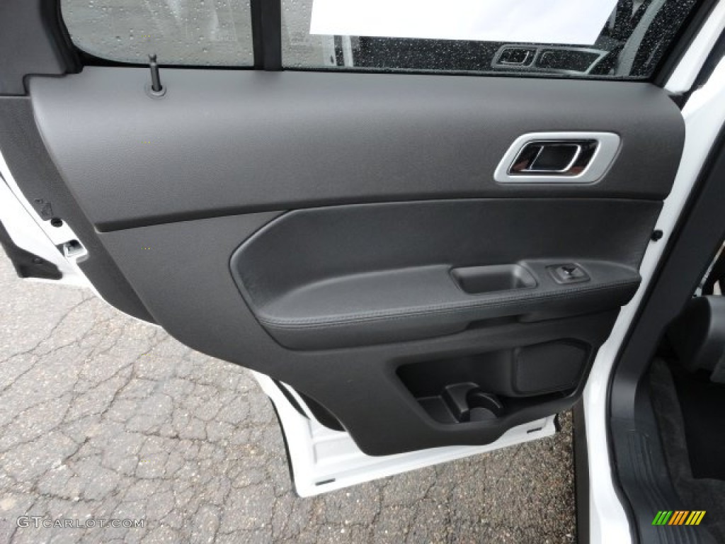 2011 Ford Explorer Limited 4WD Pecan/Charcoal Door Panel Photo #58187746