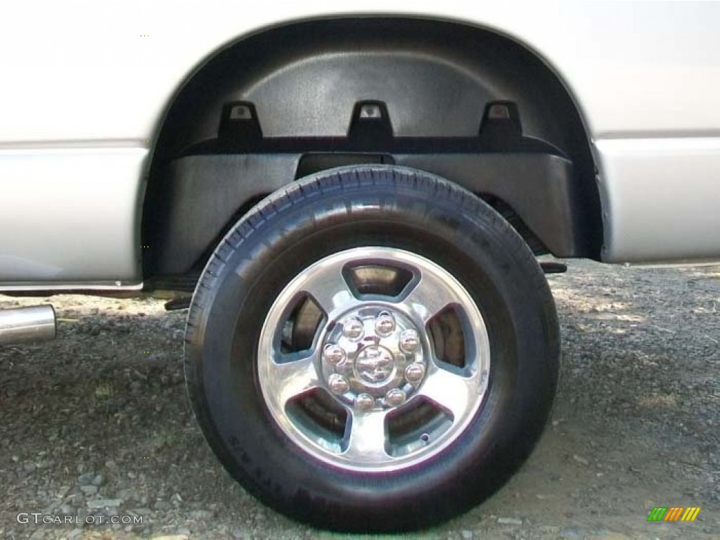 2008 Ram 3500 Big Horn Edition Quad Cab 4x4 - Bright Silver Metallic / Medium Slate Gray photo #36