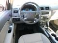 Medium Light Stone 2012 Ford Fusion Hybrid Dashboard