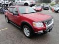 2007 Red Fire Ford Explorer Sport Trac XLT 4x4  photo #6