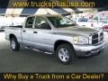 2007 Bright Silver Metallic Dodge Ram 1500 SLT Quad Cab  photo #38