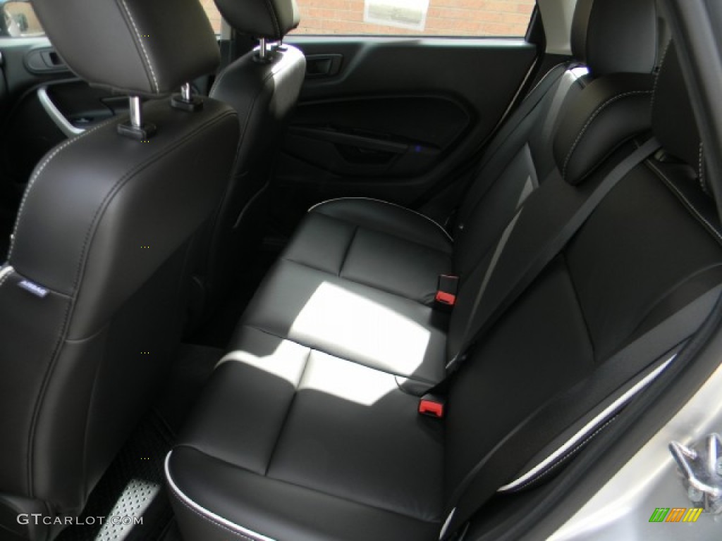 Charcoal Black Interior 2012 Ford Fiesta SES Hatchback Photo #58189968