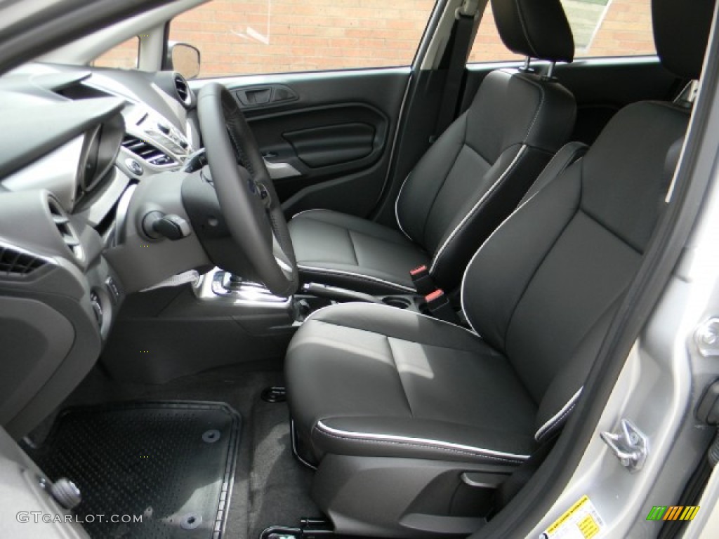 Charcoal Black Interior 2012 Ford Fiesta SES Hatchback Photo #58189985