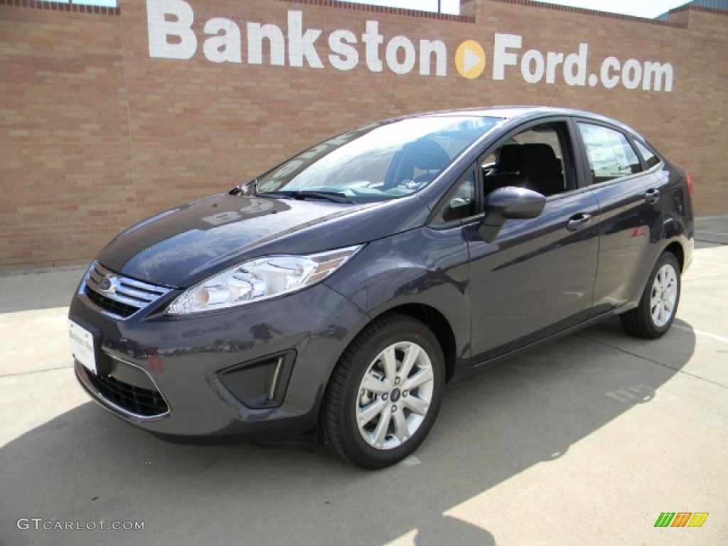 2012 Fiesta SE Sedan - Violet Grey Metallic / Charcoal Black photo #1