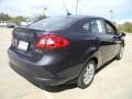 2012 Violet Grey Metallic Ford Fiesta SE Sedan  photo #3