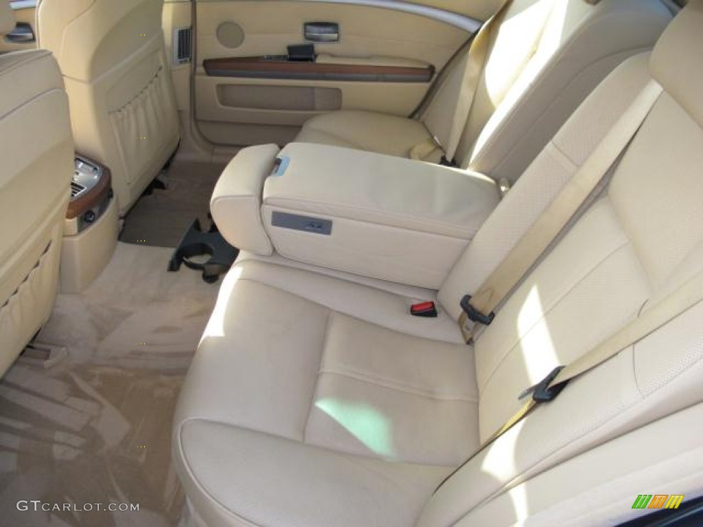 2006 7 Series 750Li Sedan - Toledo Blue Metallic / Dark Beige/Beige III photo #19