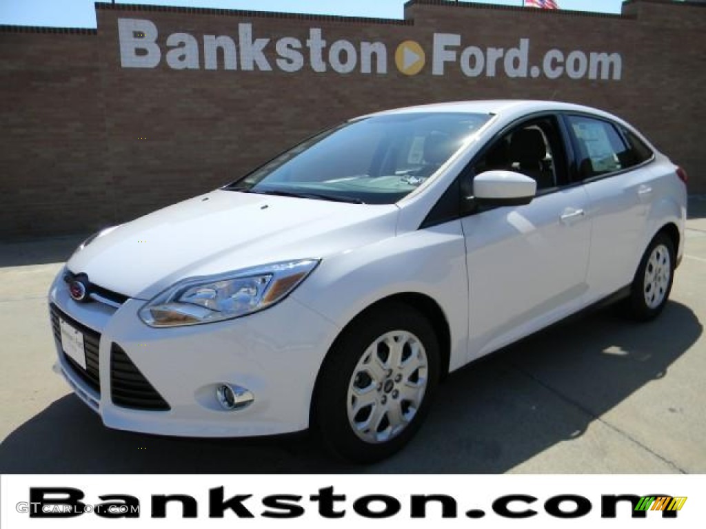 Oxford White Ford Focus