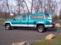 1994 Bright Teal Metallic Chevrolet C/K 3500 Extended Cab 4x4 Dually  photo #13