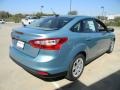 2012 Frosted Glass Metallic Ford Focus SE Sedan  photo #3