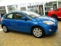 2012 Blue Candy Metallic Ford Focus SE 5-Door  photo #3