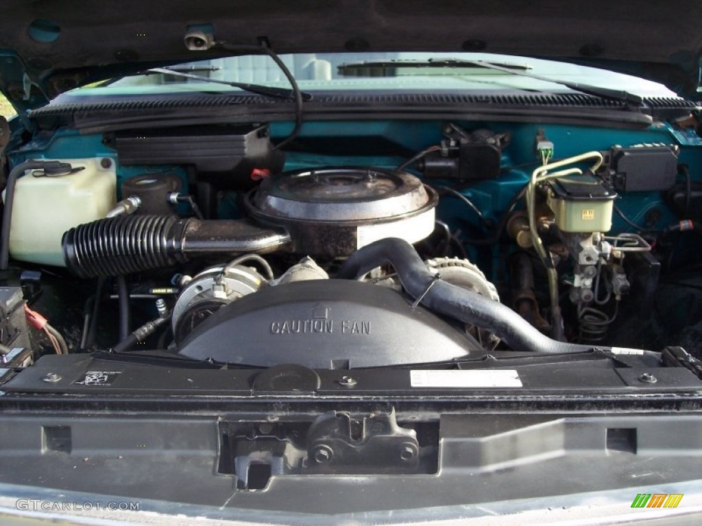 1994 Chevrolet C/K 3500 Extended Cab 4x4 Dually 5.7 Liter OHV 16-Valve V8 Engine Photo #58192329