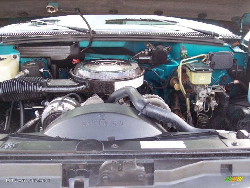 1994 Chevrolet C/K 3500 Extended Cab 4x4 Dually 5.7 Liter OHV 16-Valve V8 Engine Photo #58192416
