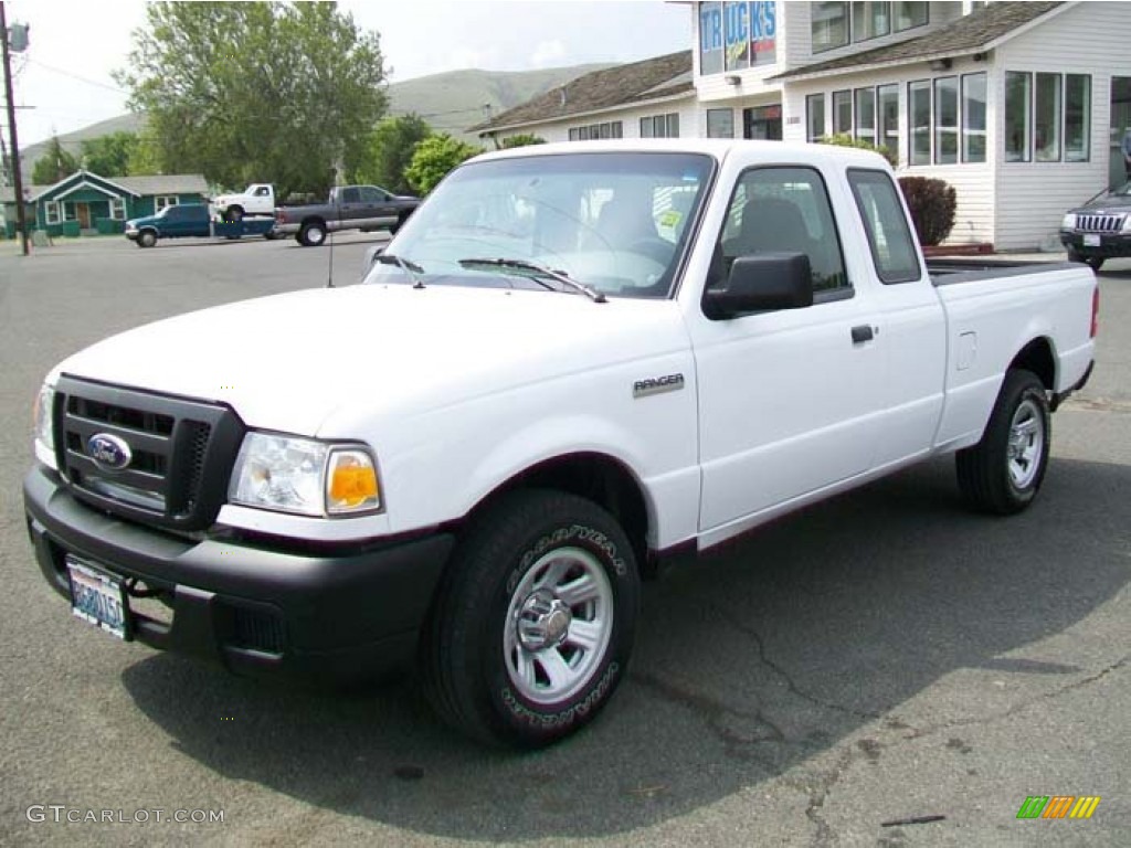 Oxford White 2007 Ford Ranger XL SuperCab Exterior Photo #58192461