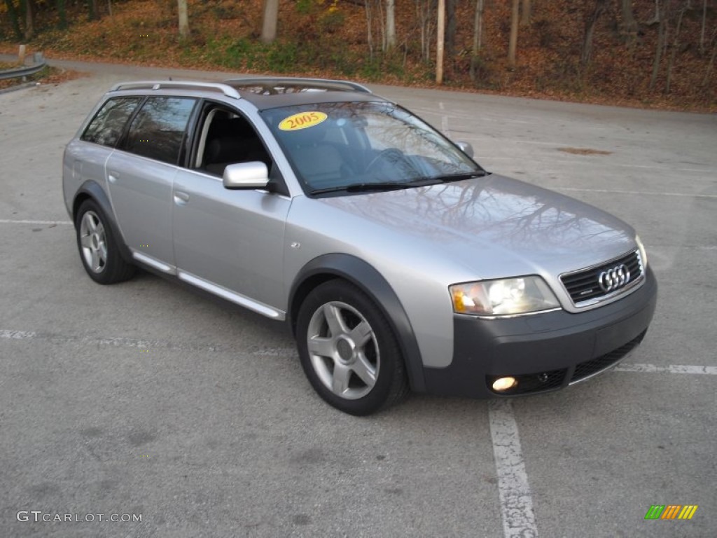 Light Silver Metallic 2005 Audi Allroad 2.7T quattro Exterior Photo #58192896