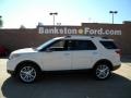 2012 White Suede Ford Explorer XLT  photo #5