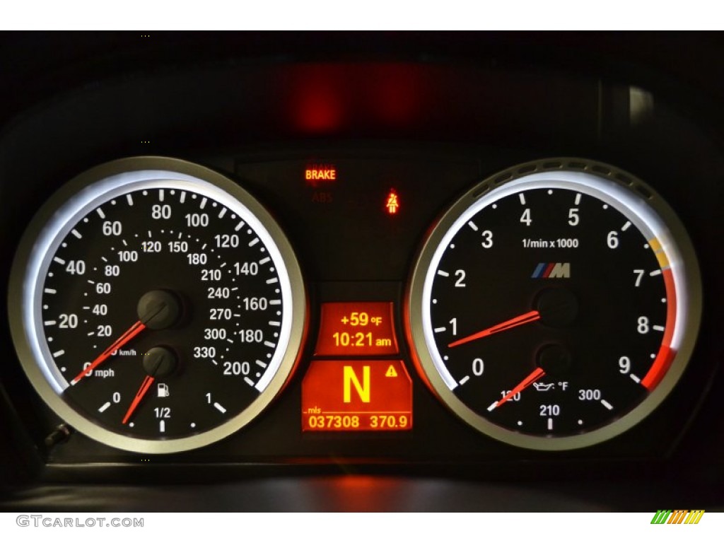 2009 BMW M3 Sedan Gauges Photo #58193751