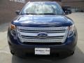 2012 Dark Pearl Blue Metallic Ford Explorer XLT  photo #2