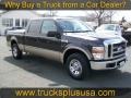 Dark Stone Metallic 2008 Ford F250 Super Duty XLT Crew Cab