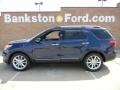 2012 Dark Pearl Blue Metallic Ford Explorer XLT  photo #5