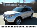 2012 Ingot Silver Metallic Ford Explorer XLT  photo #1