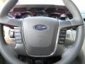 2012 Ford Taurus Light Stone Interior Steering Wheel Photo