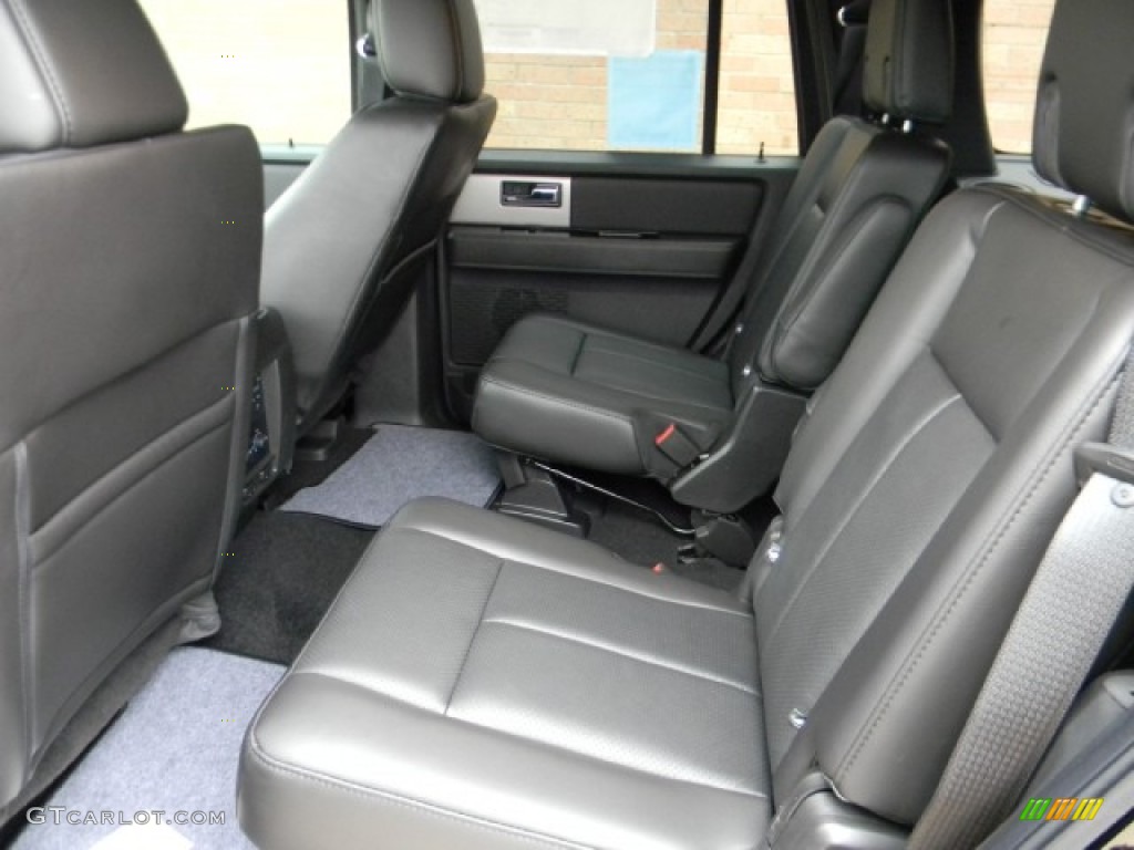 Charcoal Black Interior 2012 Ford Expedition Limited 4x4 Photo #58195262
