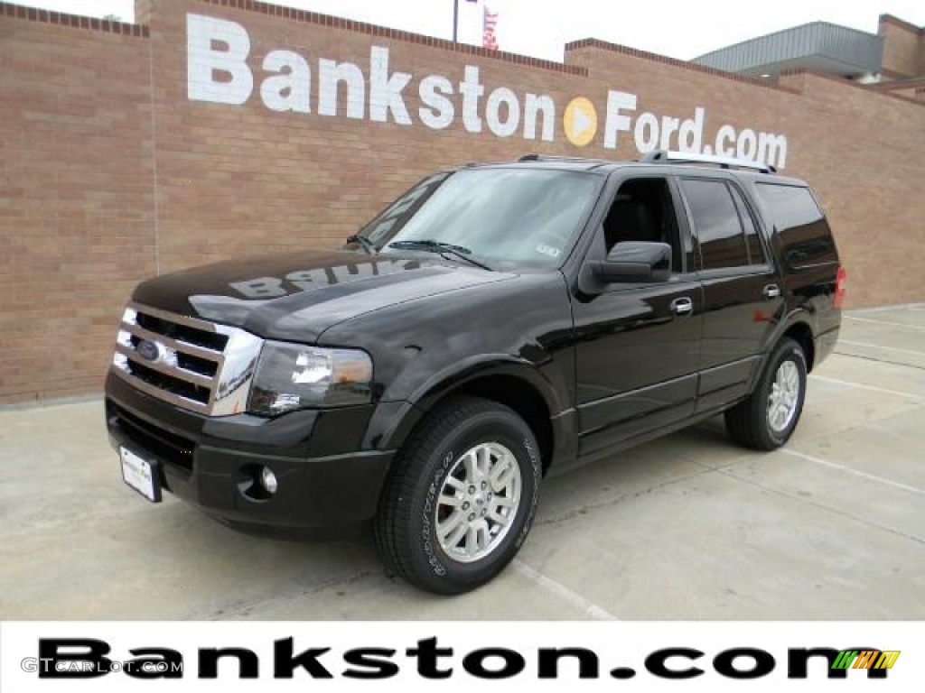 2012 Expedition Limited - Black / Charcoal Black photo #1