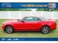 2010 Torch Red Ford Mustang V6 Premium Convertible  photo #1