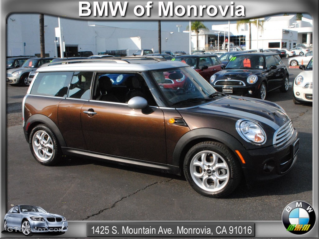 2011 Cooper Clubman - Hot Chocolate Metallic / Carbon Black photo #1