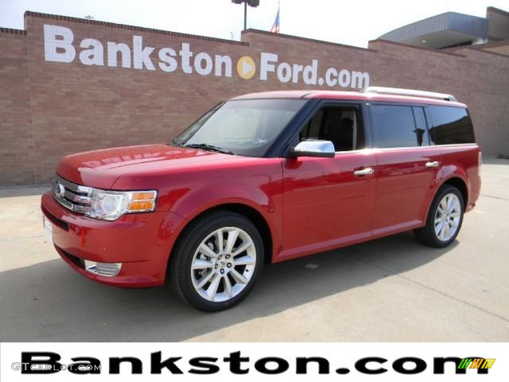 Red Candy Metallic Ford Flex