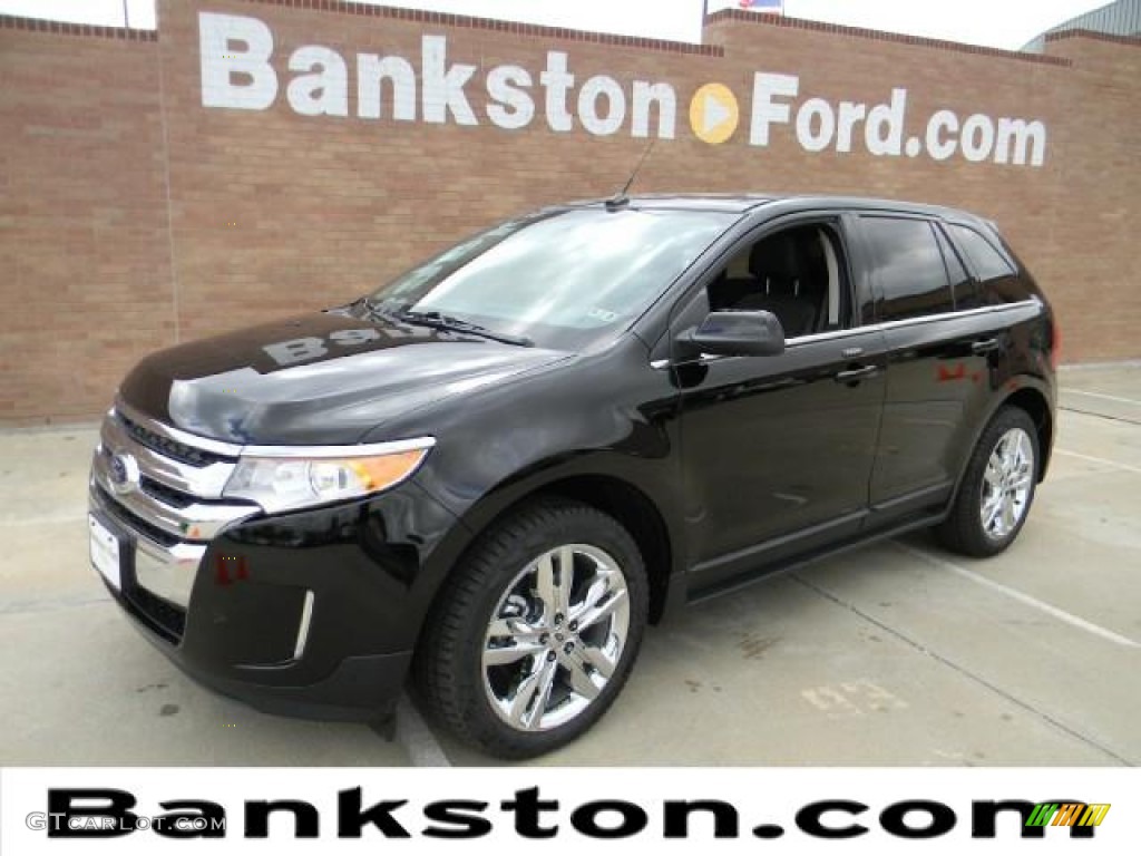 2012 Edge Limited EcoBoost - Black / Charcoal Black photo #1