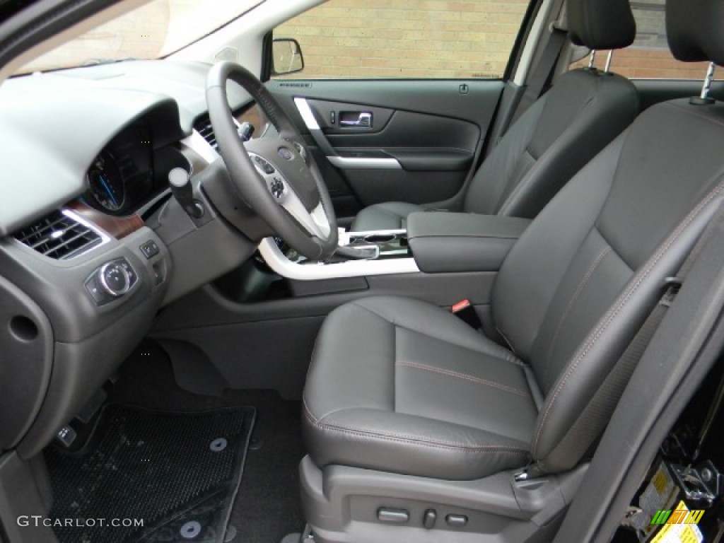 Charcoal Black Interior 2012 Ford Edge Limited EcoBoost Photo #58197649