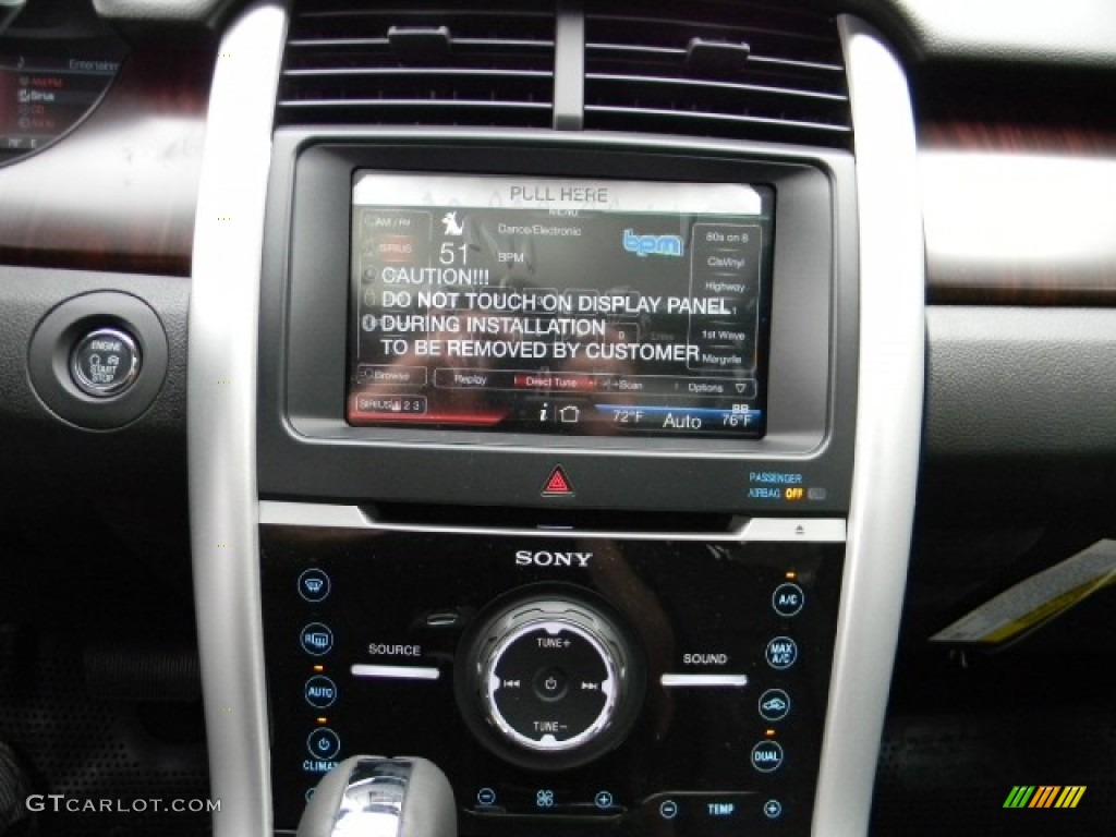 2012 Ford Edge Limited EcoBoost Controls Photos