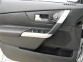 2012 Ford Edge Charcoal Black Interior Door Panel Photo