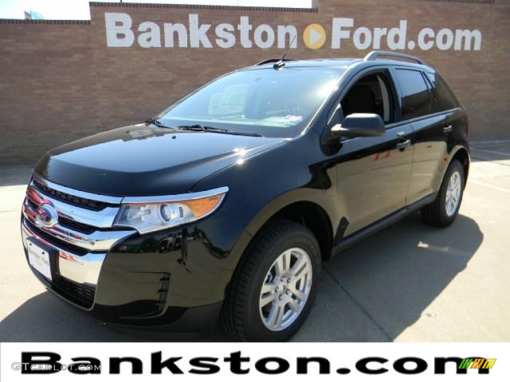 2012 Edge SE - Black / Charcoal Black photo #1