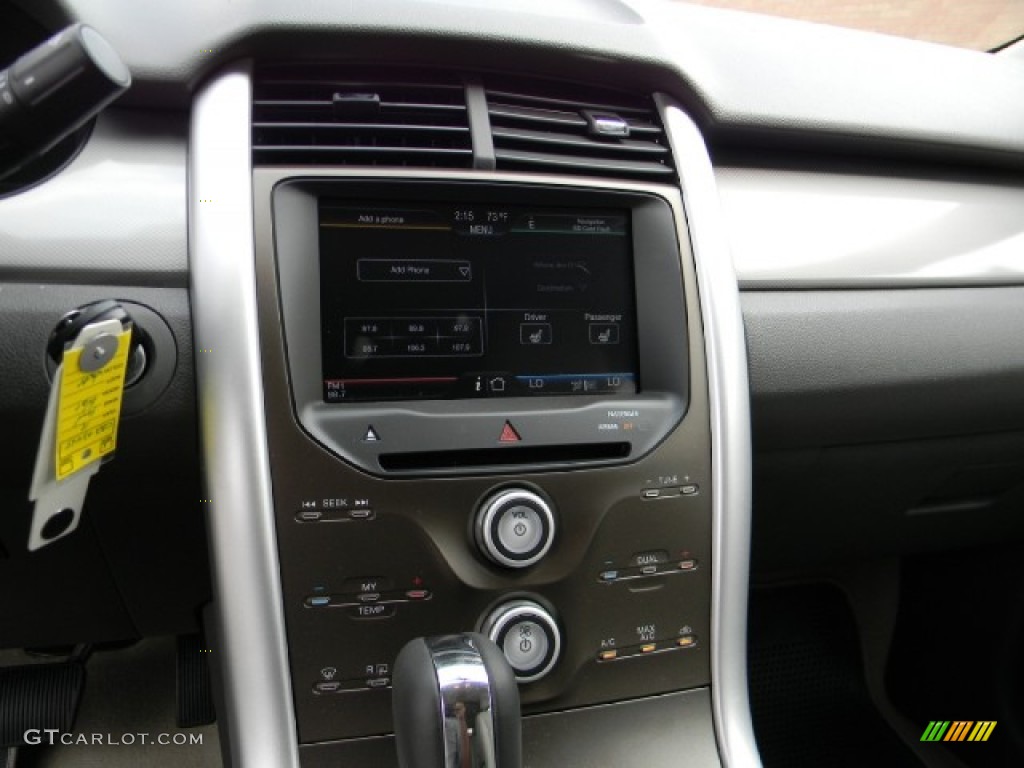 2012 Edge SEL EcoBoost - White Platinum Metallic Tri-Coat / Medium Light Stone photo #10