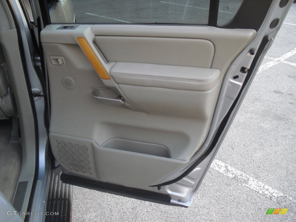 2004 Infiniti QX 56 4WD Willow Door Panel Photo #58198802